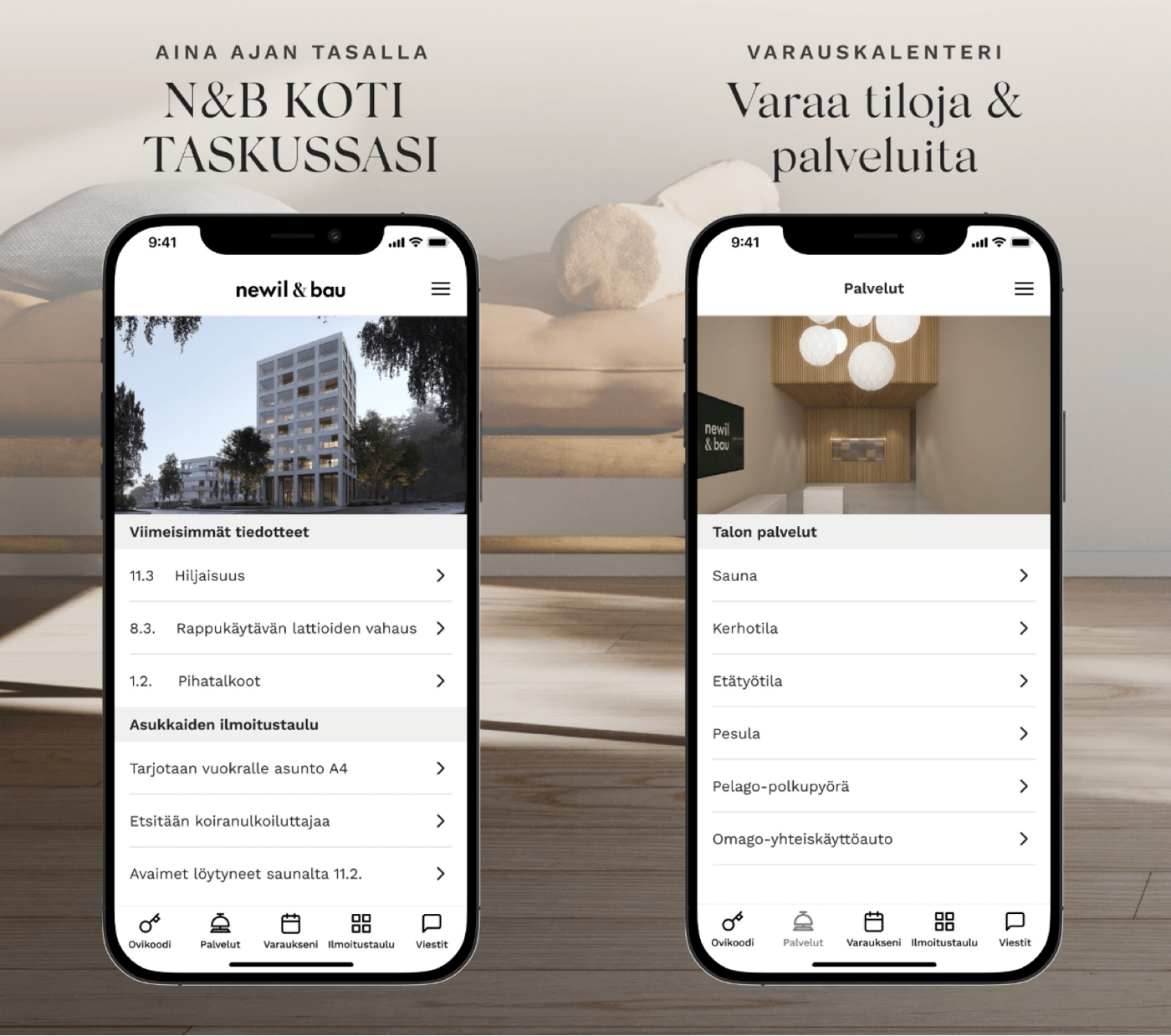Newil&Bau resident app